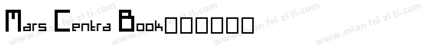 Mars Centra Book字体转换